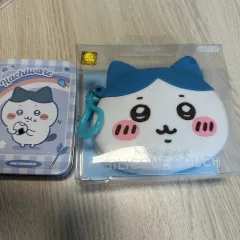 ちいかわ（CHIIKAWA） ハチワレ シリコン財布 ＆ ハチワレ ステッカー（公式）