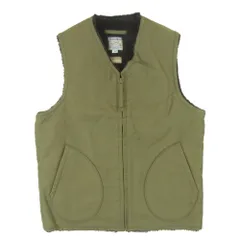 ザリアルマッコイズ ダウンベスト オリーブグリーン 38 M相当 ザリアルマッコイズ ダウンベスト オリーブグリーン 38 M相当