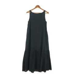 U by Spick&Span (ユーバイスピックアンドスパン) ★ ② 21040212130020 U×MIRAI.Mバックオープンティアードマキシワンピース レディース ブラック 36