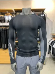 UNDER ARMOUR アンダーアーマー ヒートギア コンプレッション 長袖 Tシャツ - Lサイズ