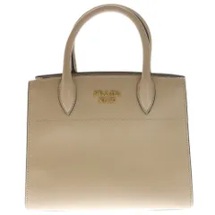 PRADA (プラダ) サフィアーノ 2WAYハンドバッグ ショルダーバッグ ベージュ レザー 1BA071 ゴールド金具