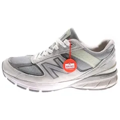 New Balance (ニューバランス) M990GL5 990v5 スウェード ローカットスニーカー グレー US9.5/27.5cm