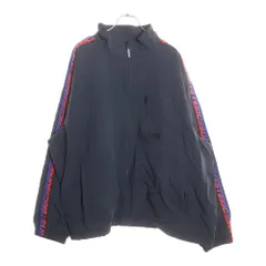 SUPREME (シュプリーム) ×Hysteric Glamour ヒステリックグラマー サイドライン ナイロン トラックジャケット ブラック
