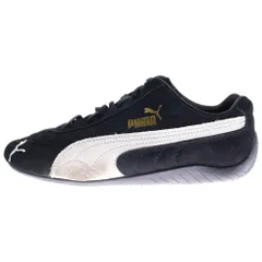 PUMA (プーマ) SPEEDCAT OG スピードキャット オージー ローカットスニーカー ブラック/ホワイト US9/27cm 398846-01