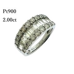 Pt900 プラチナ ダイヤモンド 1.2ct 指輪 リング 17号 - メルカリ