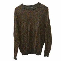 バラクータ BARACUTA 3Dニット セーター 茶 ブラウン Lのサムネイル