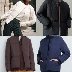 UNIQLO C ユニクロ C ライトダウンジャケット ダウン ダウンジャケット オフホワイトS M L