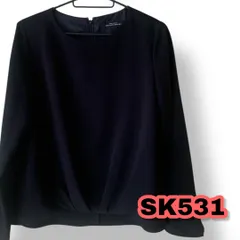 UNITED ARROWS green label relaxing(ユナイテッドアローズグリーンレーベルリラクシング)　ブラウス トップス 黒色 フリーサイズ レディーストップス　管理SK531