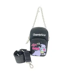 Samantha Vega サマンサベガ ショルダーバッグ/BT21コラボMANG  PVC    ブラック レディース / 240001176527