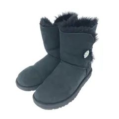 UGG アグ ムートンブーツ/ベイリーボタン 表記サイズ:24.0  3349   ブラック レディース / 240001176882