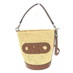MICHAEL KORS マイケルコース 2WAYショルダーかごバッグ/TOWNSEND  ストロー    ブラウン/ベージュ レディース / 240001178471