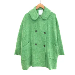 BEARDSLEY ビアズリー シャギーポンチョコート サイズ:F 定価￥55.000 2022AW   グリーン レディース / 240001180052