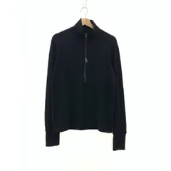 CALVIN KLEIN カルバンクライン ハーフジップニット サイズ:L     ブラック メンズ / 243001003229