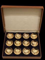 干支(十二支) 金杯 24Kgp 金メッキ - メルカリ