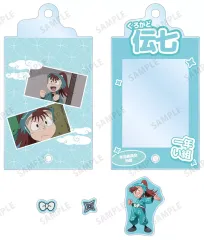 【中古】キーホルダー 黒門伝七 「忍たま乱太郎 トレーディング 一年い組＆一年ろ組 場面写パーツ付きフレームアクリルチャーム」