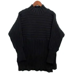 フリークスストア FREAKS STORE リブニット ハイネック セーター 長袖 ブラック 黒 F F20-LTK-39