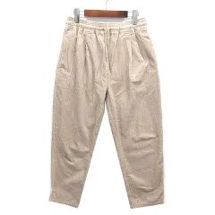 フリークスストア FREAKS STORE 太畝 コーデュロイ イージー パンツ ベージュ M 194-3428