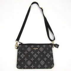 ラシット ポーチ ショルダーバッグ 鞄 カバン ブランド レディース ブラック russet 【中古】