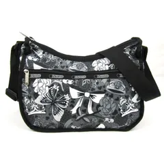 レスポートサック ハンドバッグ 鞄 カバン ブランド レディース グレー LeSportsac 【中古】