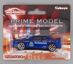 【中古】食玩 ミニカー 日産 スカイライン GT-R(R34)(ブルー) 「マジョレットミニカー PRIMEMODEL JAPANESE HISTORIC RACING EDITION」