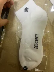 デサント 白 スポーツ 靴下 27号 (新品) 5足 まとめ