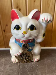 【招き猫  貯金箱】猫 置物  福  開運  金運  インテリア