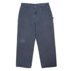 カーハート Carhartt 00s 2000年代 ダックペインターパンツ B11 MDT ワーク フェード 定番 WIP USA ヴィンテージ アメリカ 古着 メンズ ズボン パンツ ネイビー / 紺 W36 L30【中古】