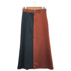JOURNAL STANDARD relume (ジャーナルスタンダードレリューム) ピーチサテンバイカラースカート 18060462810020 スカート レディース ブラック 36