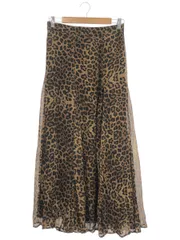 IENA (イエナ) LILY&LIONEL　シフォンプリントスカート 19060910004030 スカート レディース ブラウン FREE