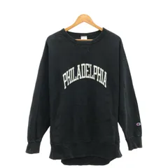 Champion (チャンピオン) ★ ＃② CWSR003 FRAMeWORK別注 ガーメントウォッシュ REVERSE WEAVE スウェット レディース ブラック M