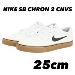 NIKE SB CHRON 2 CNVS ナイキ SB クロン 2 キャンバス WHITE/BLACK-WHITE DM3494-101 25cm