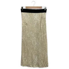 MM6 (エムエムシックス) ① 06SS ここのえタグ スカート レディース ベージュ L