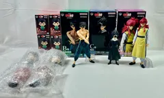 A2353・一番くじ 幽遊白書 B C D E 賞 7個 まとめ フィギュア E賞のみ4種コンプ 内袋未開封