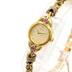 稼働】SEIKO 2E20-5320 ブレスウォッチ ゴールド 新品電池 - メルカリ
