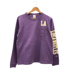 Champion (チャンピオン) ① C5-P401 L/S TEE レディース パープル M