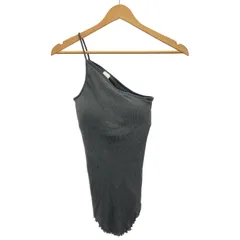 HAKUJI (ハクジ) ★ ② H232385 Twist cotton bra ワンショルダー キャミソール レディース グレー FREE