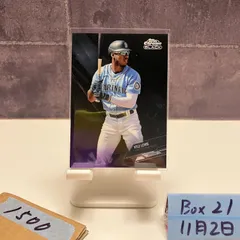 2021 Topps Chrome Black Kyle Lewis 142/150 Seattle Mariners カード