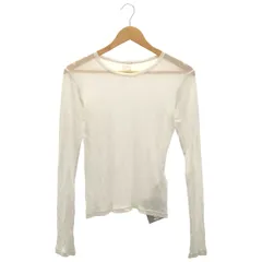 IENA (イエナ) ★ ③ 24070900050040 リヨセルカシミヤロングTシャツ レディース ホワイト FREE