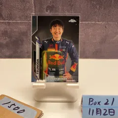 2020 Topps Chrome 角田裕毅 Yuki Tsunoda カーリン Future Stars F2 Driver カード