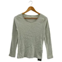 SLOBE IENA (スローブイエナ) ▲ ① 20070912382040 コンパクトリブクルーネックプルオーバー レディース グリーン FREE