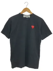 PLAY COMME des GARCONS (プレイコムデギャルソン) ② AZ-T108 ハートワッペンT レディース ブラック L