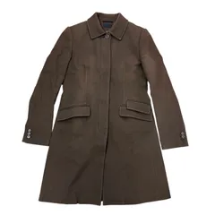 ポールスミスブラック　ロングコート　40 Lサイズ相当　ブラウン　paul smith BLACK ウール　ライナー付きのサムネイル