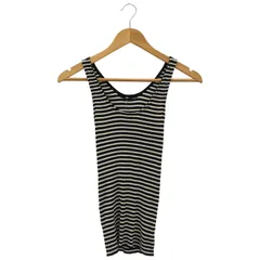 kei shirahata (ケイシラハタ) ■ ② リブタンクトップ レディース ホワイト FREE