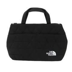 美品 THE NORTH FACE ノースフェイス ジオフェイスボックストート NM32355 GEOFACE BOX TOTE 7L ハンドバッグ ブラック 黒   24005894