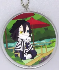 【中古】雑貨 [単品] 伊黒小芭内 ご当地イラスト石川 アクリルチャーム 「鬼滅の刃 全集中展 -無限列車編・遊郭編-」 石川会場限定ver.