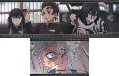 【中古】シール・ステッカー 炭治郎＆時透/伊黒/実弥 名場面ステッカーアソート(3枚セット) 「一番くじ 鬼滅の刃 ～受け継ぐ者～」 H賞