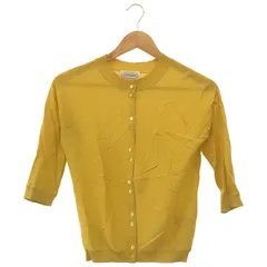 J&M DAVIDSON (ジェイアンドエムデヴィッドソン) ① 418-16402 シアーカーディガン レディース イエロー S