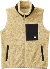 ロゴスバイリプナー LOGOS by LIPNER アウトドア 防風ボアベスト キャメル M メンズ アウター ボア ファスナーポケット 防水 防寒 高耐久 ウェア ワークウェア 寒さ対策 防寒着 通勤 秋冬 ダウンユース  35206693 -