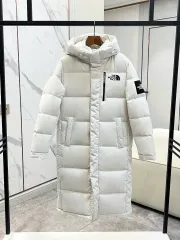 THE NORTH FACE ザノースフェイス フード付き ダウンジャケット ロング丈