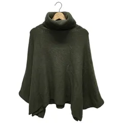 Traditional Weatherwear (トラディショナルウェザーウェア) タートルポンチョニット レディース オリーブ S